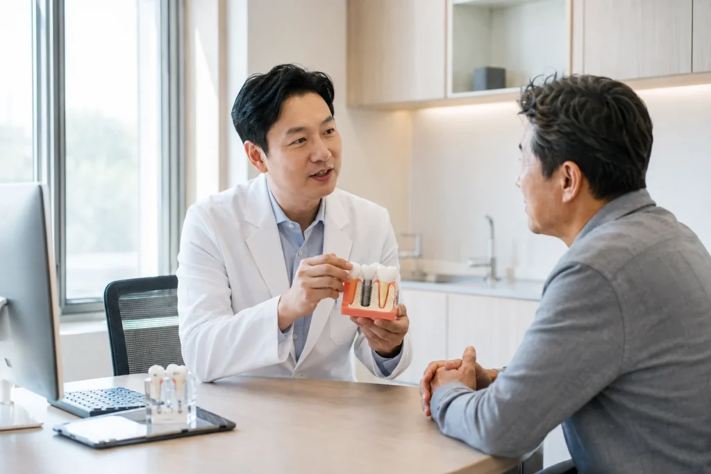 오스템 임플란트 특징 상담 참고 이미지